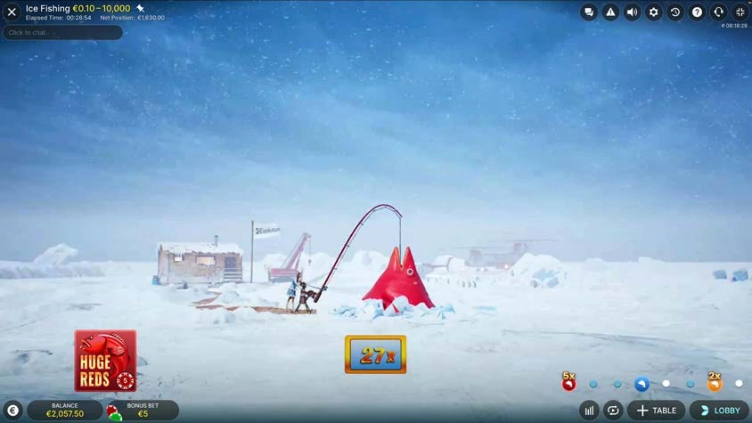 Ice Fishing Live Demo Mode